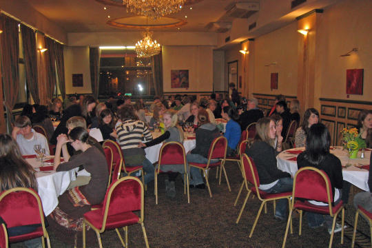 Dinner at hotel in Caen