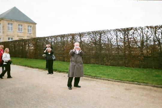 Photographing Men's Abbey in Caen