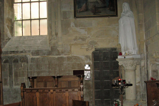 Inside Men's Abbey in Caen
