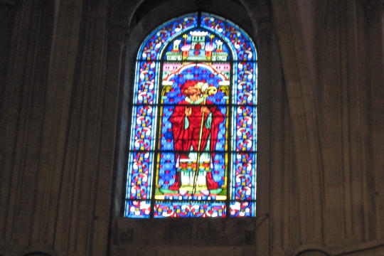 Inside Men's Abbey in Caen