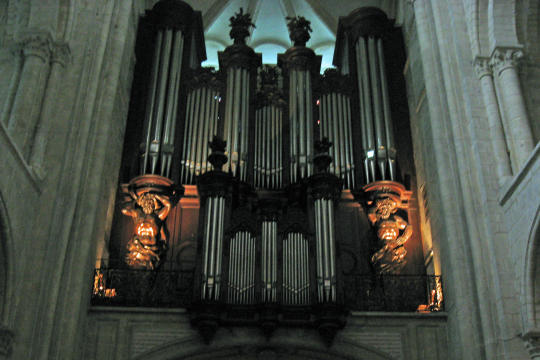 Inside Men's Abbey in Caen