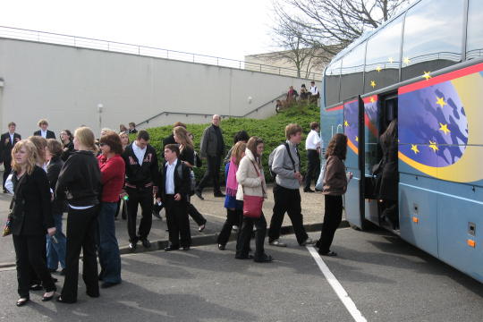 Leaving Peace Museum in Caen