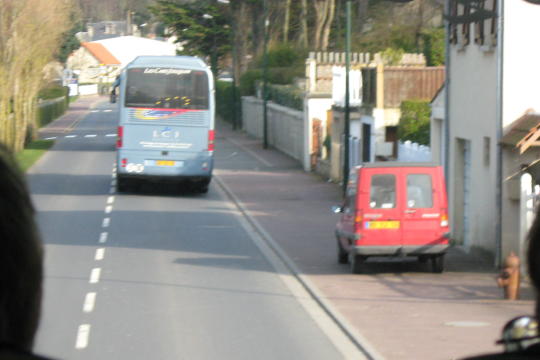 Narrow country road