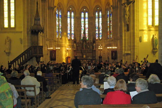 Concert at St Aubin-sur-Mer