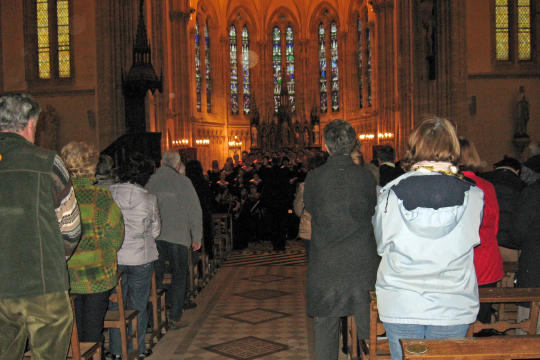 Concert at St Aubin-sur-Mer