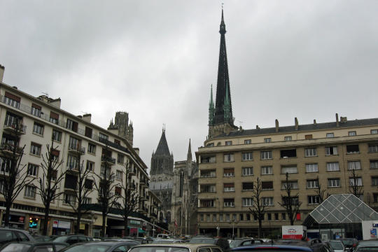 Arrive in Rouen