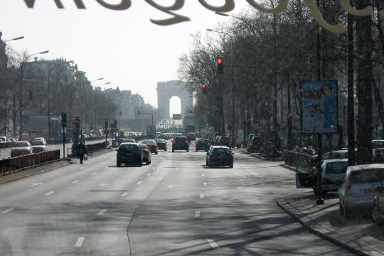 On way to Versaille