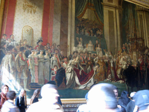 Queen's room inside Palace at Versaille