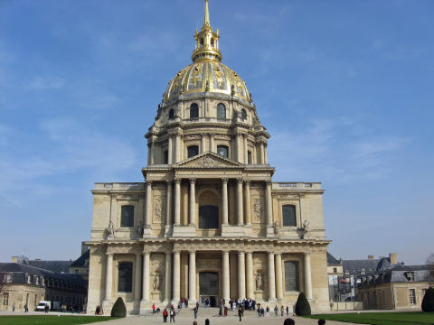 Les Invalides in Paris