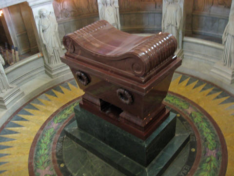 Napoloeon's Tomb at Les Invalides in Paris