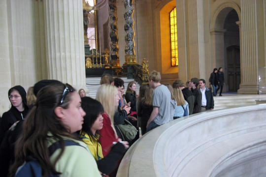Napoloeon's Tomb at Les Invalides in Paris